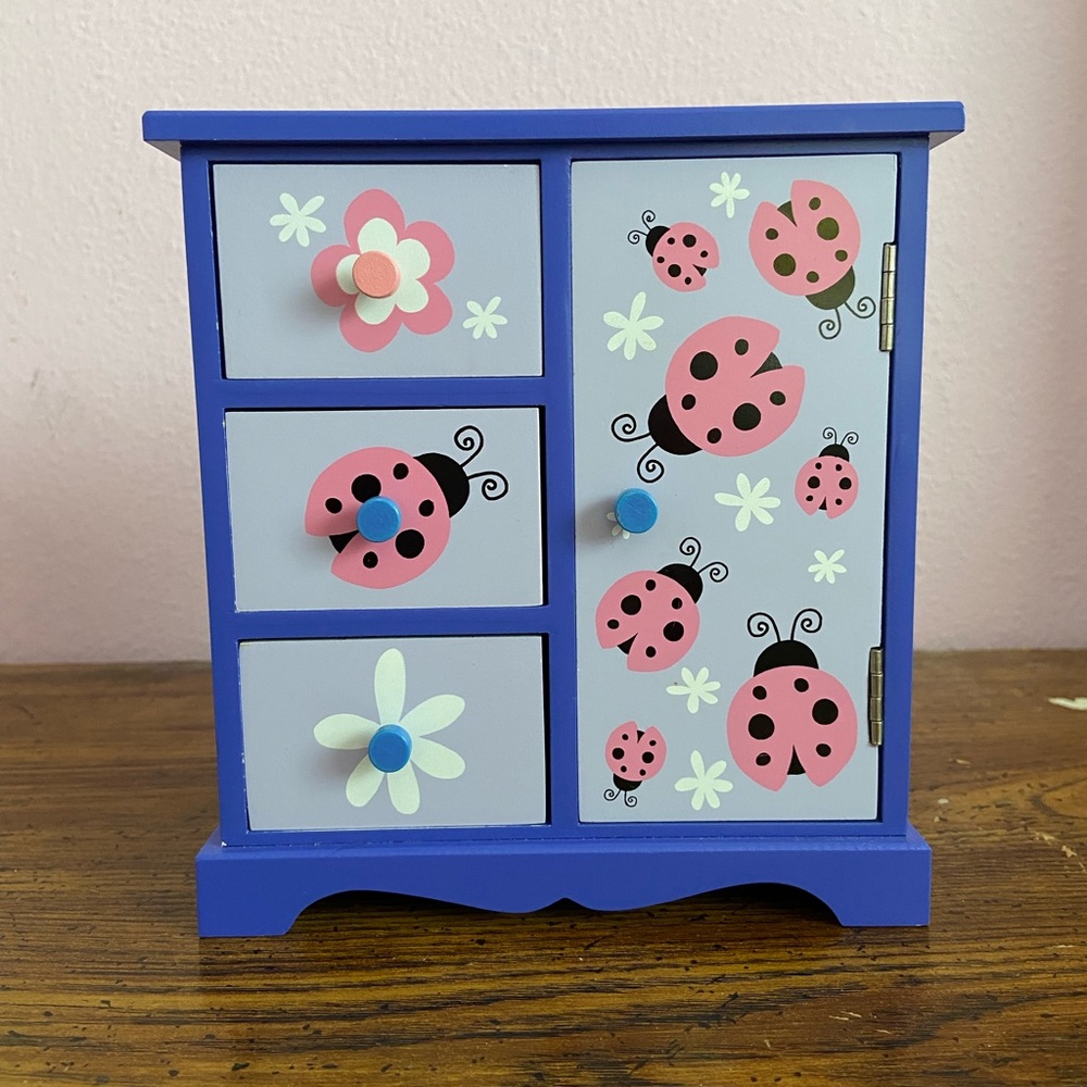 Ladybug Jewelry Box